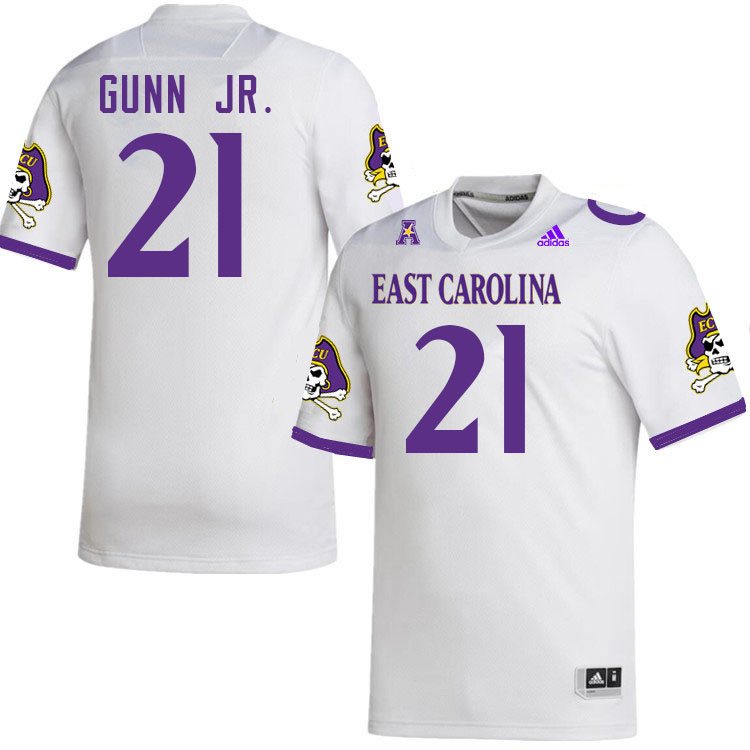 Marlon Gunn Jr. ECU Jersey,East Carolina Pirates #21 Marlon Gunn Jr. Jersey Youth College-White